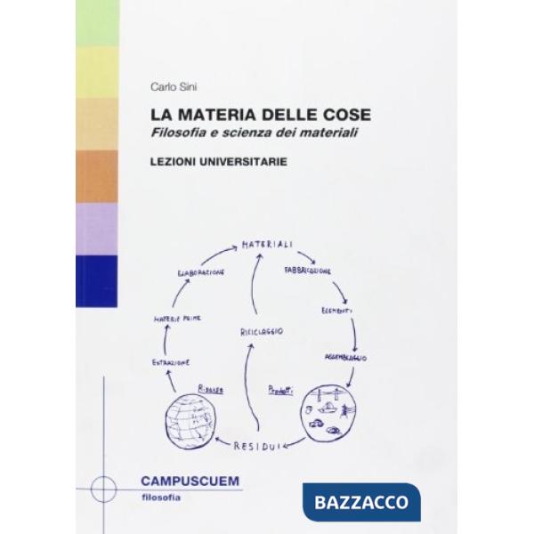 Materia delle cose. Filosofia e scienza dei materiali. Lezioni universitarie (La)