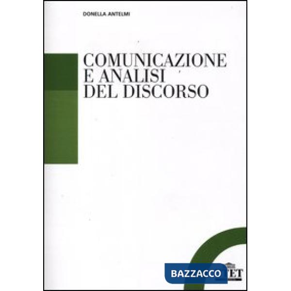 Comunicazione e analisi del discorso