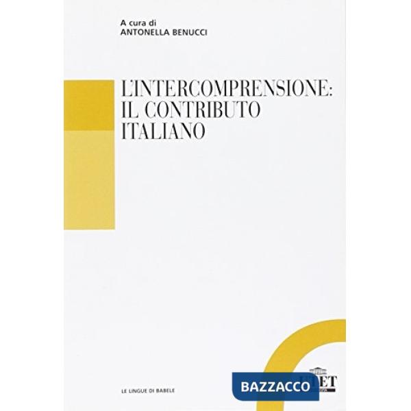 Intercomprensione. Il contributo italiano (L')