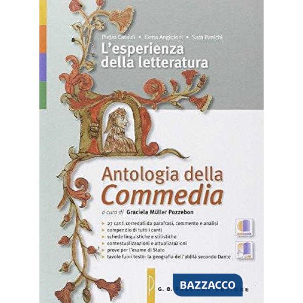 L'ESPERIENZA LETT. - ANTOLOGIA DELLA COMMEDIA