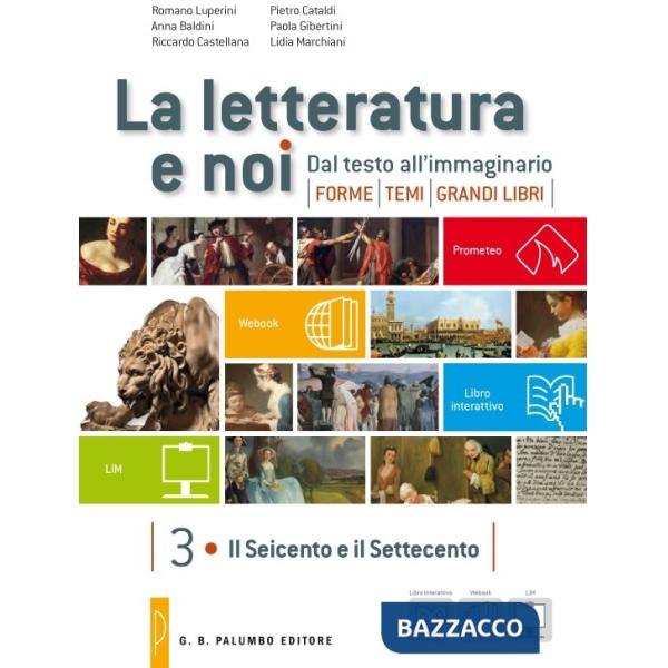 LA LETTERATURA E NOI 3/4 + WEBOOK