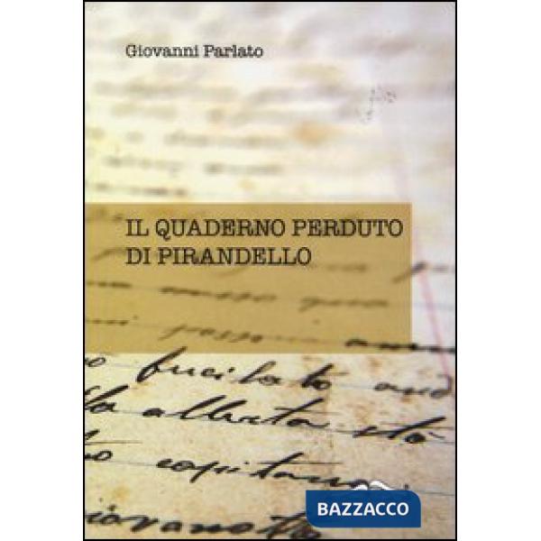 Quaderno perduto di Pirandello (Il)