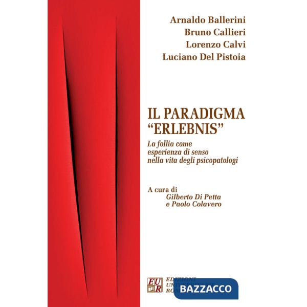 Paradigma «Erlebnis». La follia come esperienza di senso nella vita degli psicopatologi (Il)