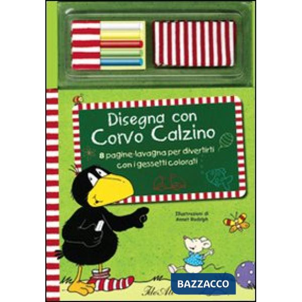 Disegna con Corvo Calzino. Ediz. illustrata. Con gadget