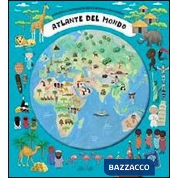 Atlante del mondo. Esplora il mondo in sette mappe pieghevoli. Ediz. illustrata