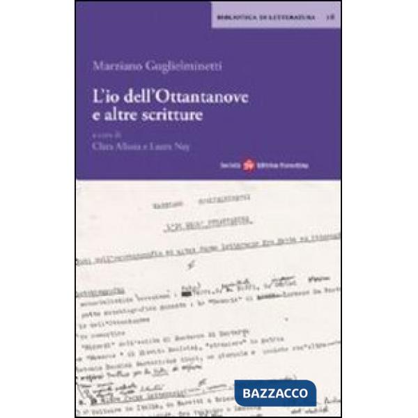 Io dell'ottantanove a altre scritture (L')