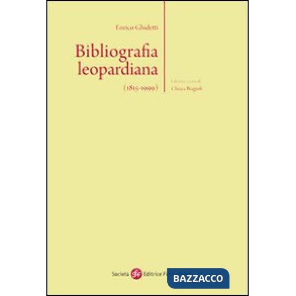 Bibliografia leopardiana (1815-1999)