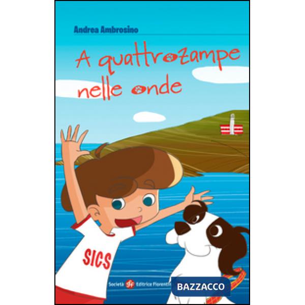 A quattrozampe nelle onde