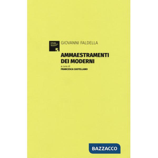 Ammaestramenti dei moderni