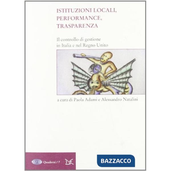 Istituzioni locali, performance, trasparenza