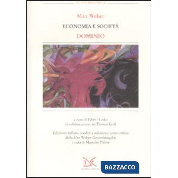Economia e società. Dominio