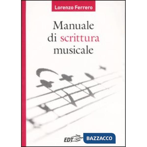 Manuale di scrittura musicale