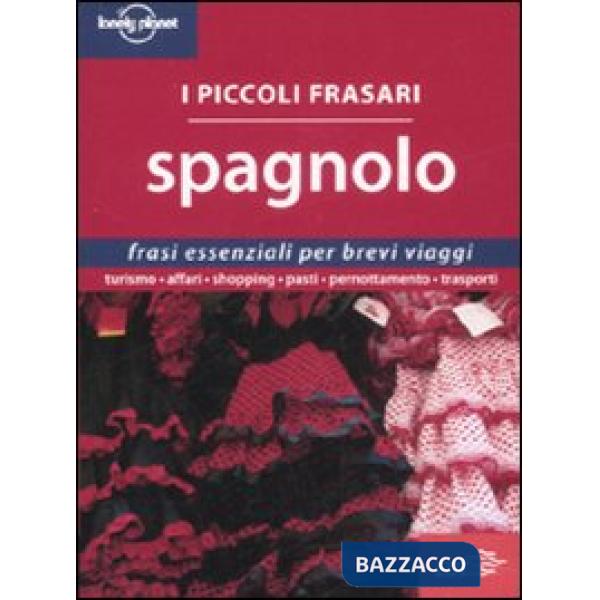 Spagnolo. I piccoli frasari
