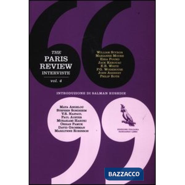 Paris Review. Interviste (The). Vol. 4