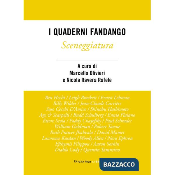 Sceneggiatura. I quaderni Fandango