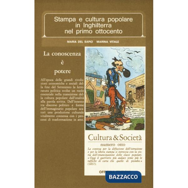Stampa e cultura popolare in Inghilterra nel primo Ottocento