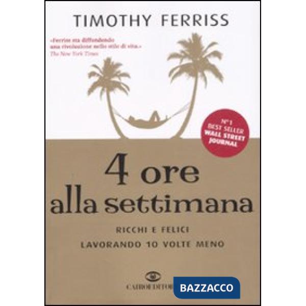 4 ore alla settimana. Ricchi e felici lavorando 10 volte meno