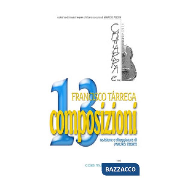 13 composizioni. Per chitarra. Spartito