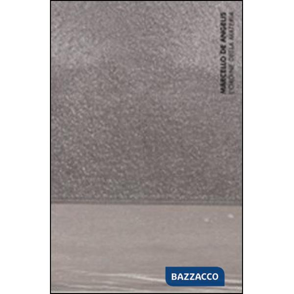 Marcello De Angelis. L'ordine della materia