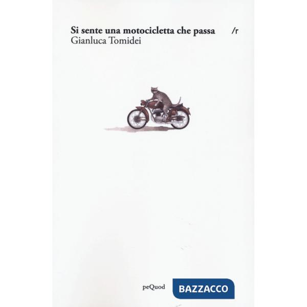 Si sente una motocicletta che passa