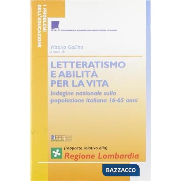 Letteratismo e abilità. Lombardia