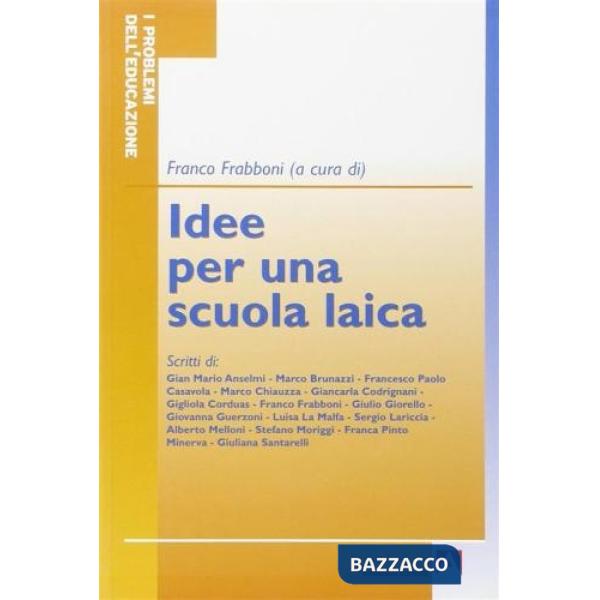 Idee per una scuola laica