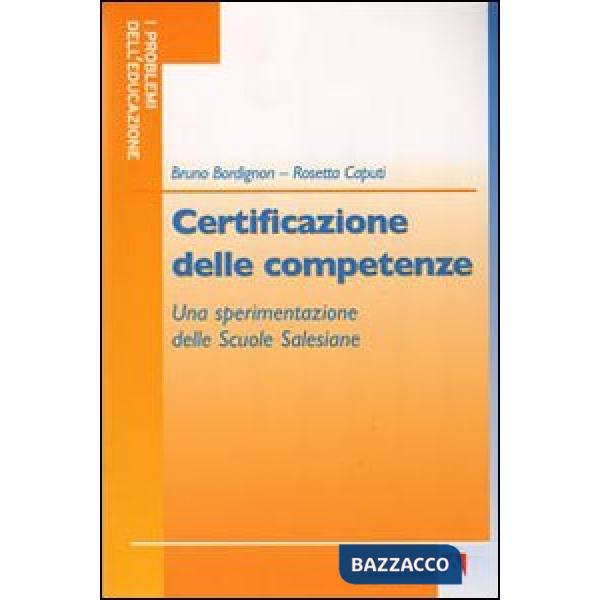 Certificazione delle competenze. Una sperimentazione delle scuole salesiane