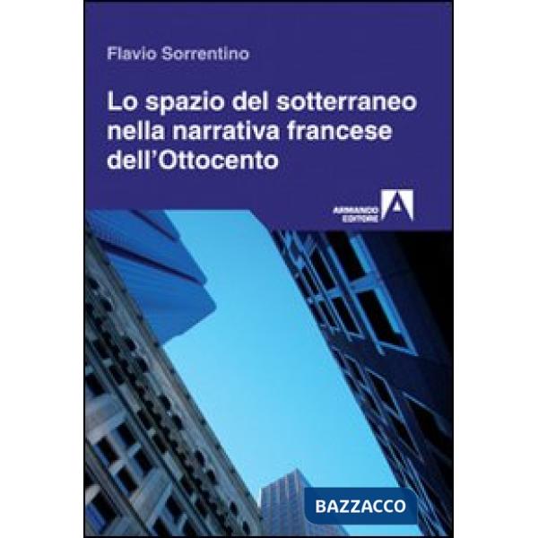 Spazio del sotterraneo nella narrativa francese dell'Ottocento (Lo)
