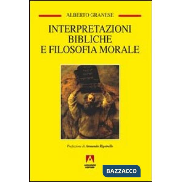 Interpretazioni bibliche e filosofia morale