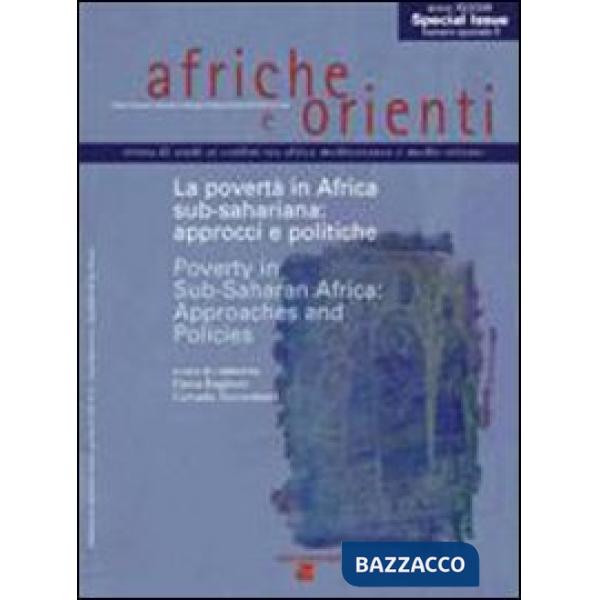 Afriche e Orienti (2009). Vol. 2: La povertà in Africa sub-sahariana: approcci e politiche