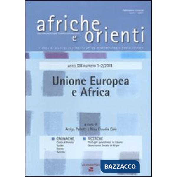 Afriche e Orienti (2011) vol. 1-2: Unione Europea e Africa