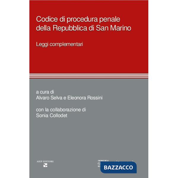 Codice di procedura penale della Repubblica di San Marino
