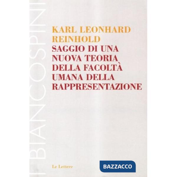 Saggio di una nuova teoria della facoltà umana della rappresentazione