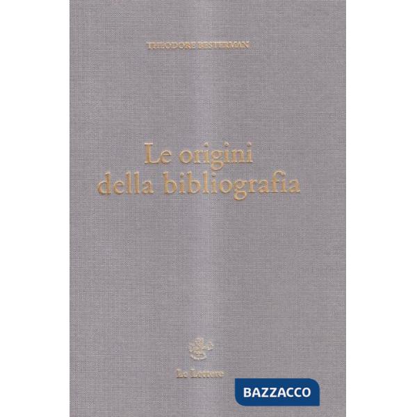 Origini della bibliografia (Le)