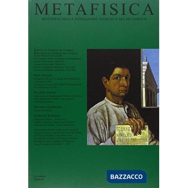 Metafisica. Quaderni della fondazione Giorgio e Isa de Chirico