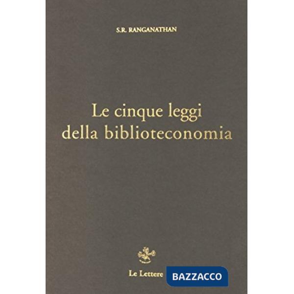 Cinque leggi della biblioteconomia (Le)