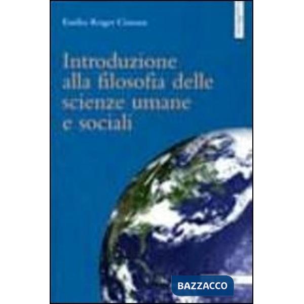 Introduzione alla filosofia delle scienze umane e sociali