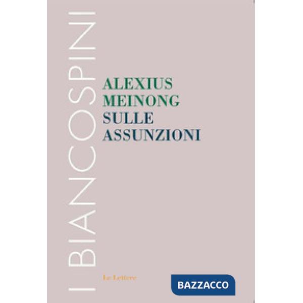 Sulle assunzioni