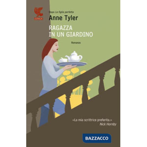 Ragazza in un giardino