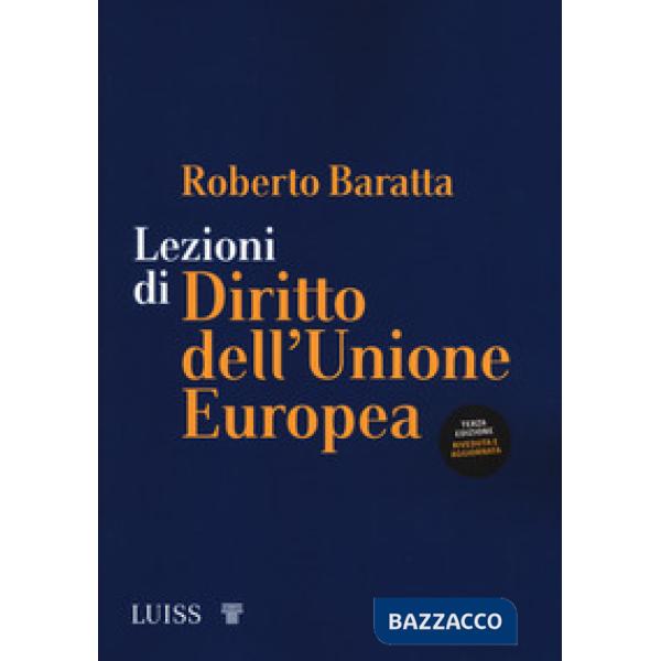 Lezioni di diritto dell'Unione Europea