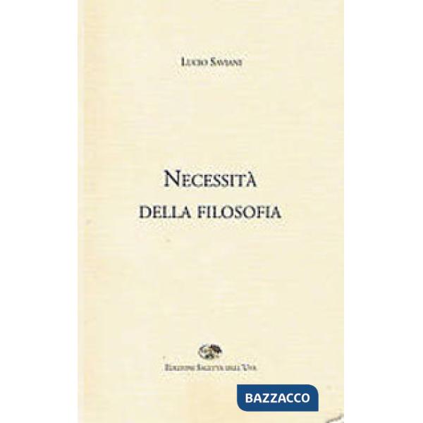 Necessità della filosofia