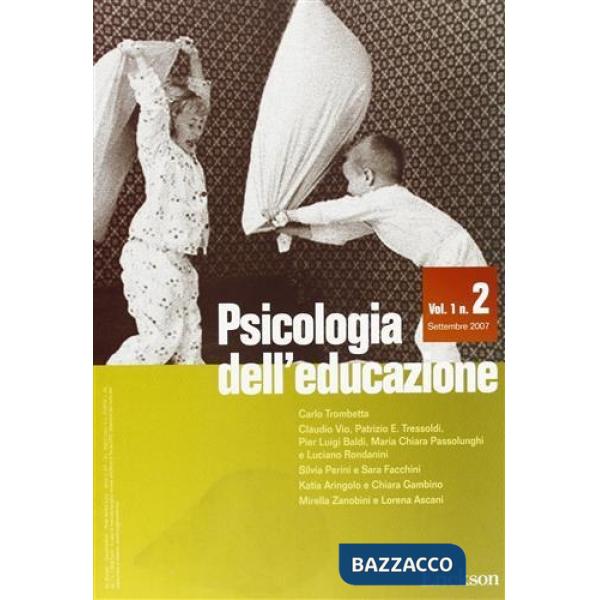 Psicologia dell'educazione (2007). Vol. 2
