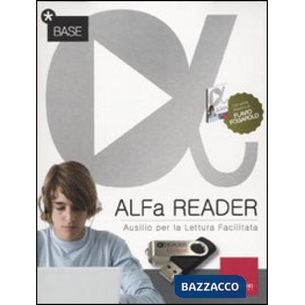 ALFa Reader Base (KIT: libro e chiavetta USB). Ausilio per la lettura facilitata. Lettore vocale