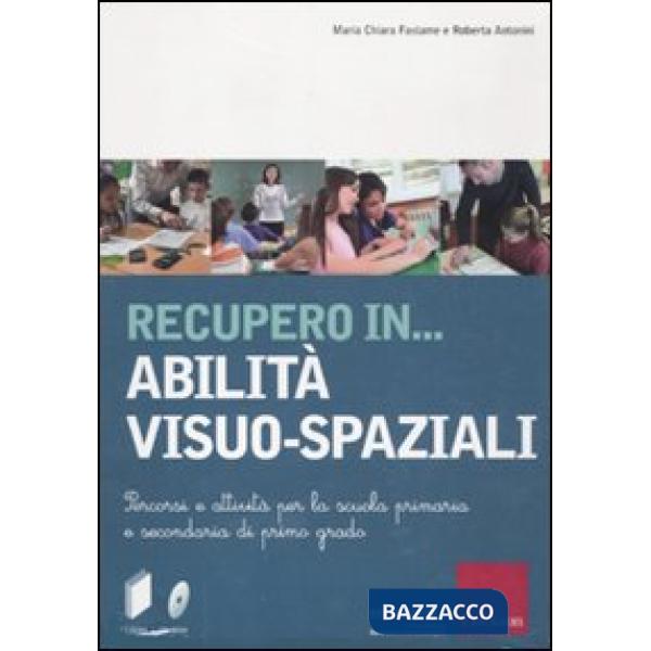 Recupero in... abilità visuo-spaziali. Percorsi e attività per la scuola primaria e secondaria di primo grado. Con CD-ROM