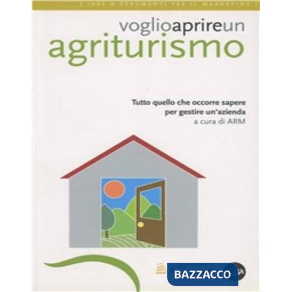 Voglio aprire un agriturismo
