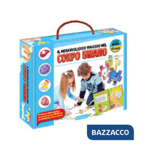 Meraviglioso viaggio nel corpo umano. Play books. Ediz. a colori. Con puzzle (Il)