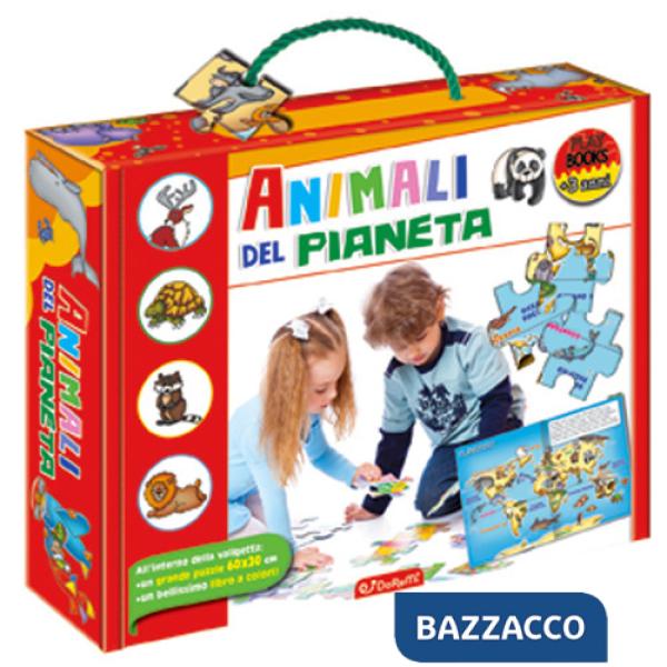 Animali del pianeta. Play books. Ediz. a colori. Con puzzle