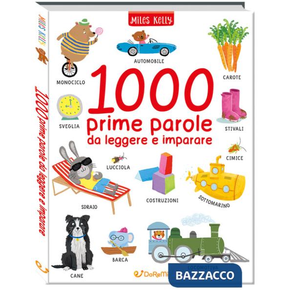 1000 prime parole da leggere e imparare. Leggo&gioco. Ediz. a colori