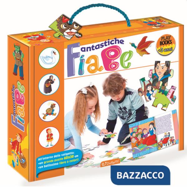 Fantastiche fiabe. Play books. Ediz. a colori. Con puzzle