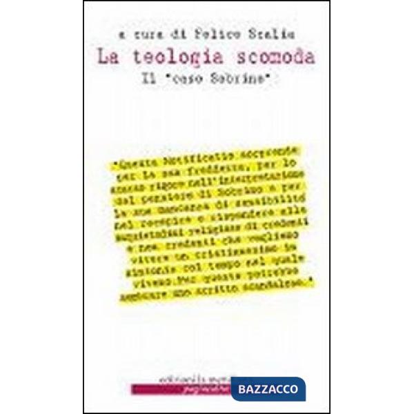 Teologia scomoda. Il «caso Sobrino» (La)